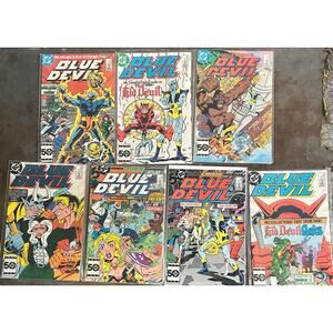 Blue Devil #13 - 19 (1985 DC) Lot of 7